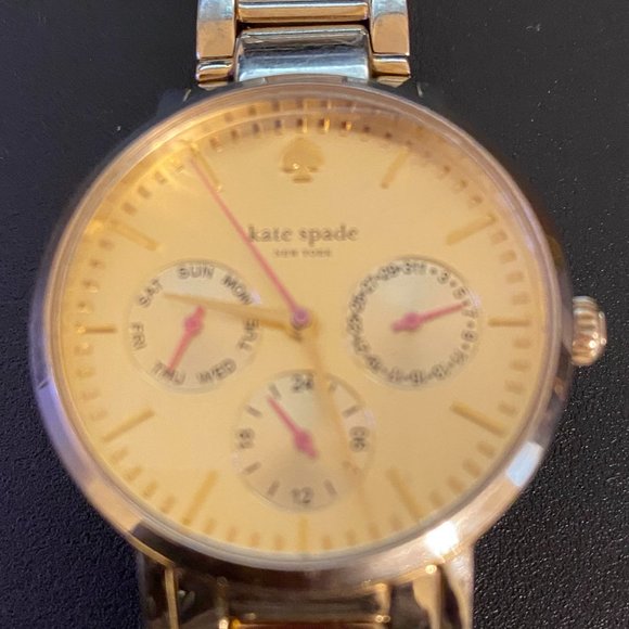 Kate Spade Rose Dial Rose Gold-tone Ladies Watch - Picture 4 of 4